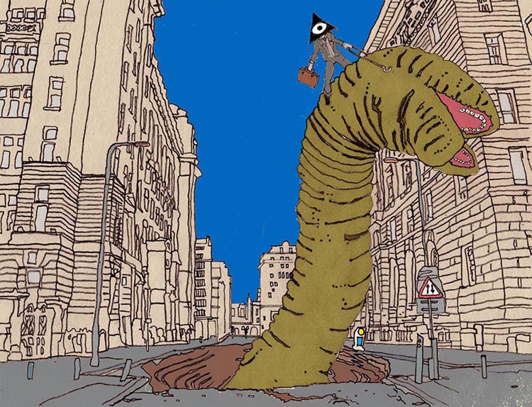 attack on water street colour